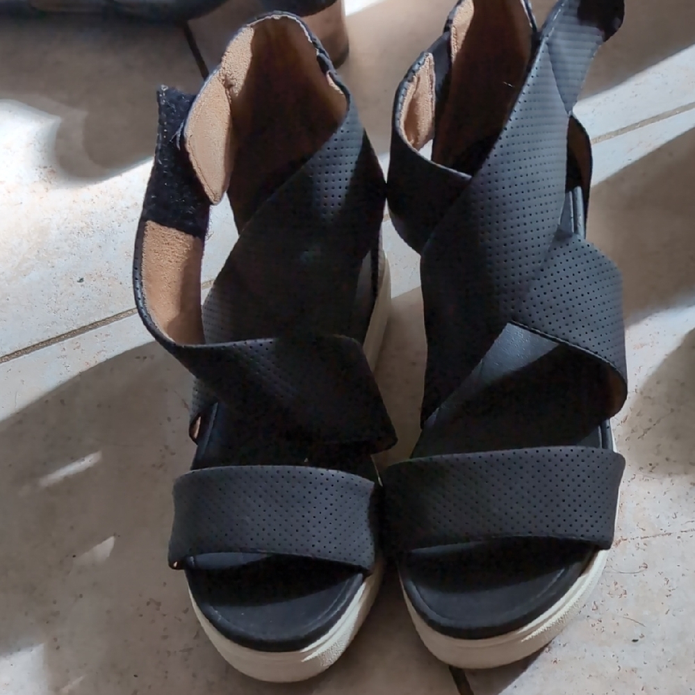 Dr. Scholl's Black Women's Sandals